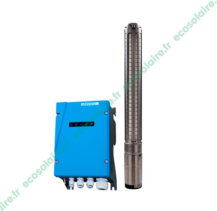 Pompe immergée solaire LORENTZ PS2-1800 C-SJ1-25 - Centrifuge - Débit 3 m3/h - Hauteur max 100 m_0