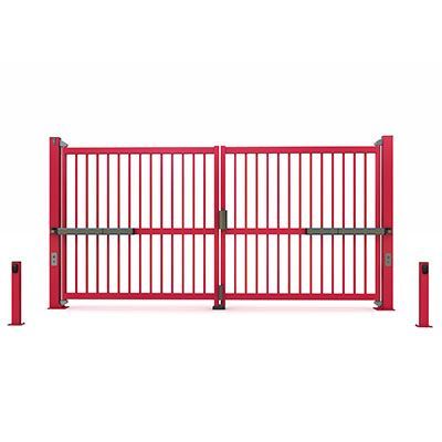 Portails battants en aluminium