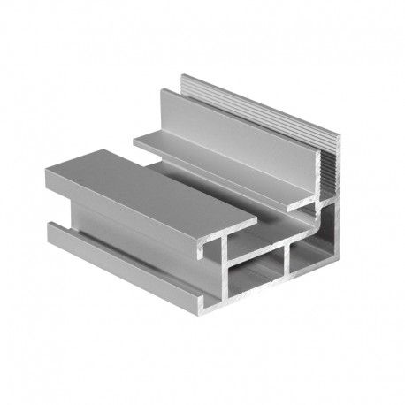 Profilé aluminium tecoframe 30 - tec tex - epaisseur 30,4 mm_0