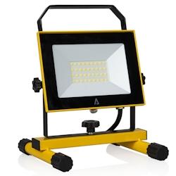 Projecteur spot LED SMD portable 20W 1800Lm 6500K Extérieur/Intérieur IP65 ASLO - jaune 5604612708511_0