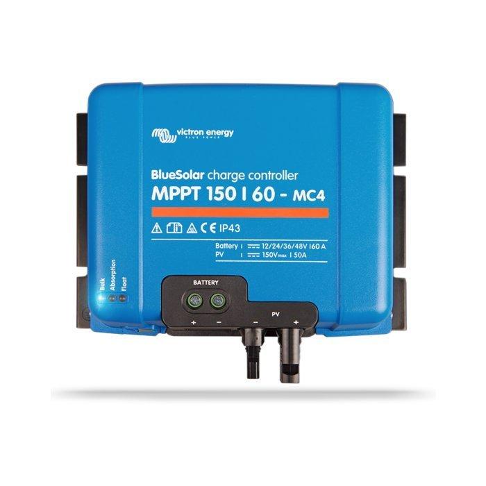 Régulateur solaire BlueSolar MPPT 150/60 MC4 12/24/48V - Victron Energy - Optimisation de rendement solaire_0