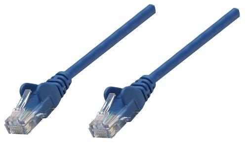 Câble RJ-45 INTELLINET 319775 - CAT5e - 3m - Connecteurs plaqués or - Bleu_0
