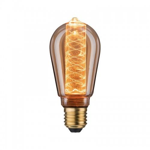 AMPOULE LED E27 - VINTAGE - TORSADÉE - 1800K - 4W - ST64 - INNER GLOW PAULMANN