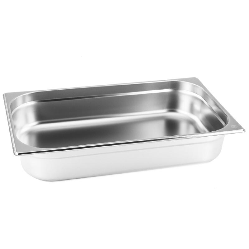 Bacs GN Gastronorm 1/1 100 mm en acier inoxydable GVK ECO - argenté inox GN-1/1-Var-100_0