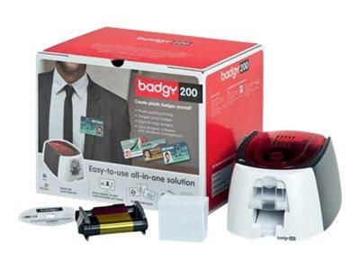 BADGY 200 - IMPRIMANTE CARTES PLASTIQUES - COULEUR - SUBLIMATION THERMIQUE/TRANSFERT THERMIQUE