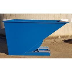 Benne auto-basculante 150L à 600L - Acier robuste 2,5mm - Utilisation manuelle ou automatique_0