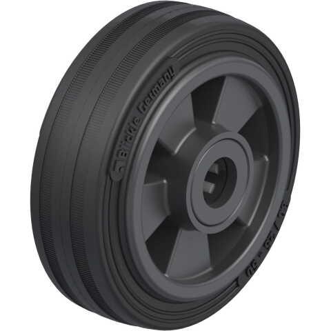 BLICKLE - ROUE Ø 80MM BANDAGE CAOUTCHOUC SBR 50KG - VPP 80/12R