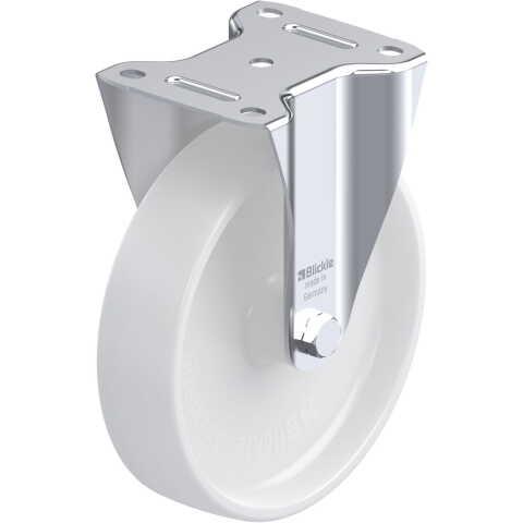 BLICKLE - ROULETTE FIXE Ø 200MM BANDAGE POLYAMIDE PA 6.6 400KG - B-PO 200G