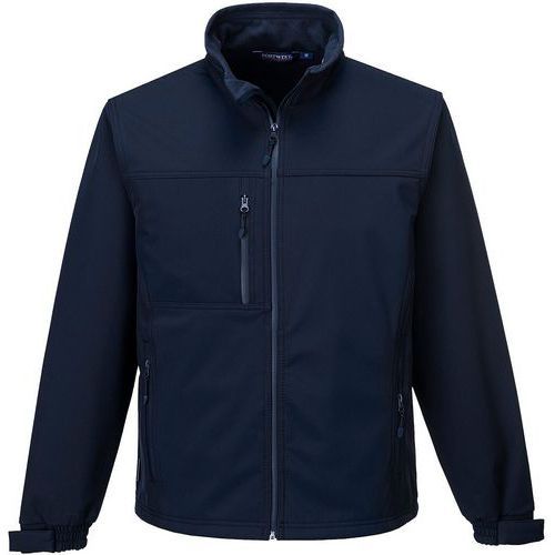 BLOUSON SOFTSHELL - 3 COUCHES TK50 BLEU FONCÉ XS - PORTWEST