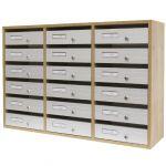 BOITE AUX LETTRES HORIZONTALE INTÉRIEURE LB3