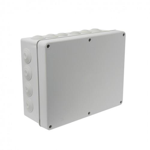 BOITE ÉTANCHE CARRÉE IP55 DIM.310X240X120MM 20 ENTRÉES DEBFLEX