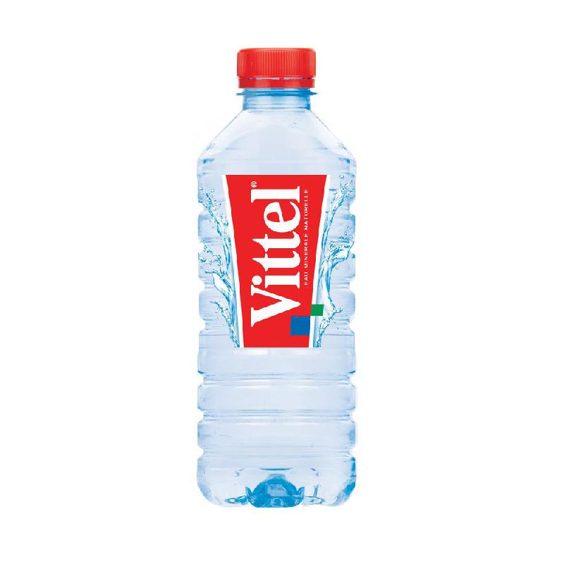 BOUTEILLE D'EAU MINERALE VITTEL - 33 CL - LOT DE 24