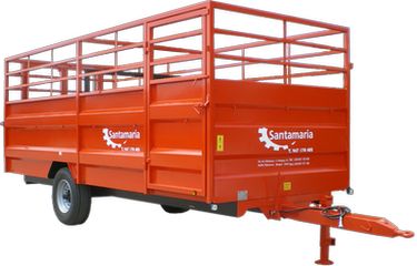 Br-g5 - remorque bétaillère - santamaría merino sl - capacité 5000 kg_0