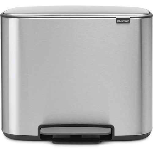 BRABANTIA 1 POUBELLE À PÉDALE BO 3X11L, BRABANTIA