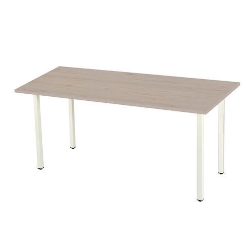 BUREAU STANDARD 180 X 80 X 75 CM DESIGN DROIT CHÊNE