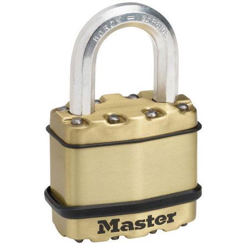 CADENAS À CLÉ EN ACIER EXCELL M1BEURD - ANSE 24MM - MASTER LOCK