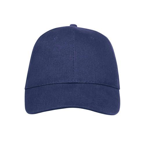 CASQUETTE 6 PANNEAUX EN COTON UNI