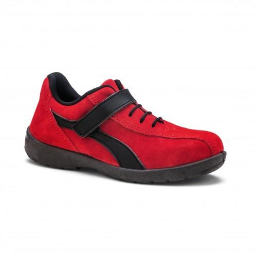 BASKET DE SÉCURITÉ - BASSE - POUR FEMME - S1P - ELÉA - ROUGE - T41 S24