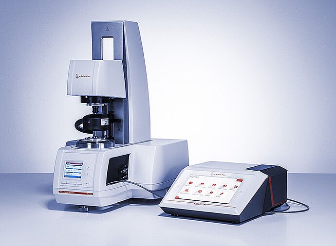 Configuration du rhéomètre-raman : mcr evolution_0