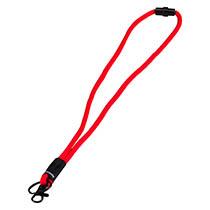 CORDONS RONDS POUR BADGES TARIFOLD - PAQUET DE 10 ROUGE