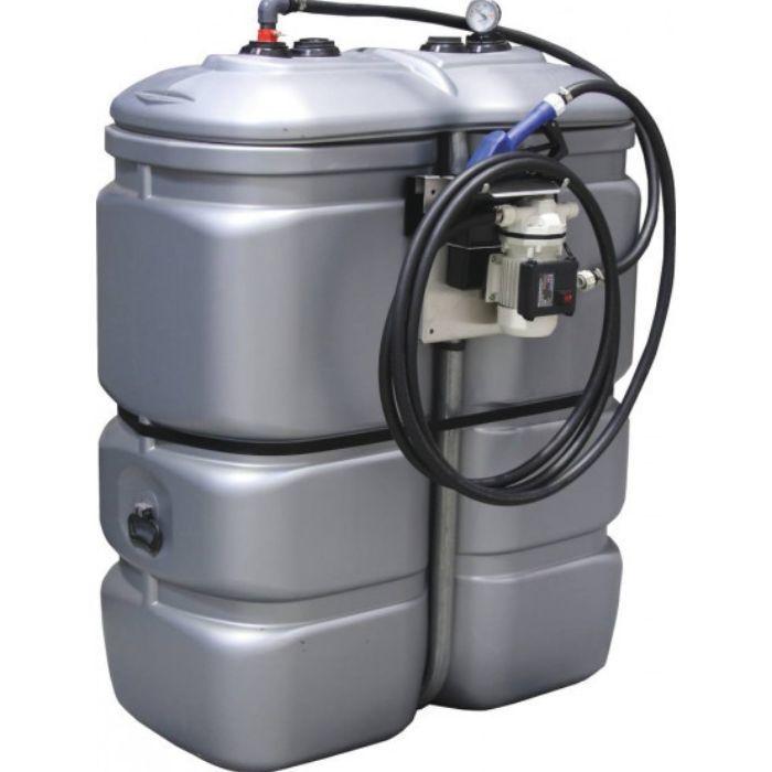 Cuve de stockage AdBlue PEHD double paroi 1000L - station 230V 34L/min - DRAKKAR_0