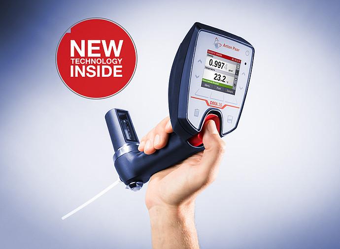 Densimètre portable DMA 35 - Masse volumique et concentration - Interface Bluetooth et RFID - IP54_0