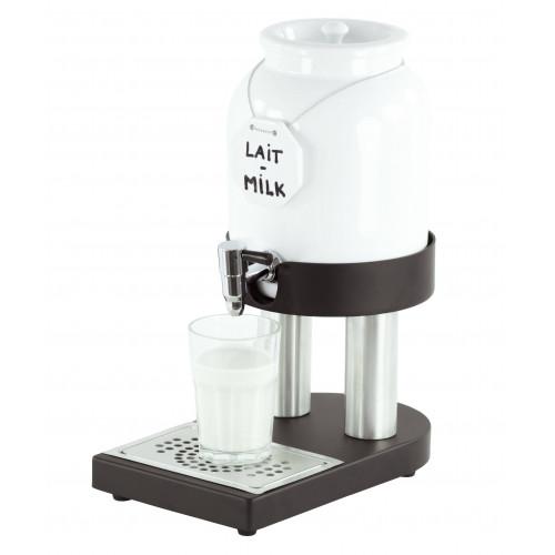 DISTRIBUTEUR DE LAIT FROID EN PORCELAINE PROFESSIONNEL CASSELIN - 4 L