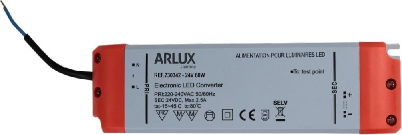 Driver LED Pulse 24V 60W 2,5A - Compatible avec strip LED Pulse jusqu’à 6m_0