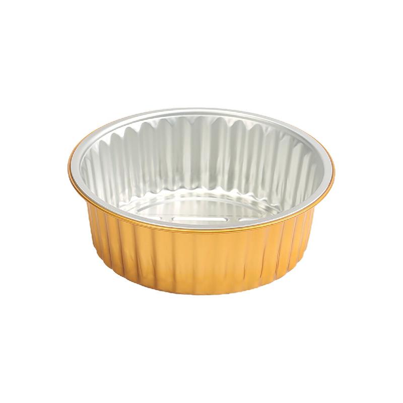 ECOLOMIQUE - 50 Pcs - Pot aluminium or - 1 370 ml, Hauteur: 80 mm - ECO210LU1801370_0
