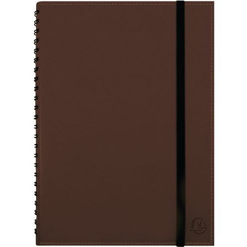 EXA-PBOOK CARNET DE PROJET VOLGA MARRON 15 X 21 CM - EXACOMPTA