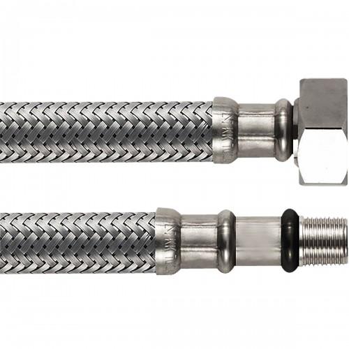 FLEXIBLE - MÂLE 12X100 - FEMELLE 12X17 - FILETÉ - 300MM - DN8 BOUTTÉ