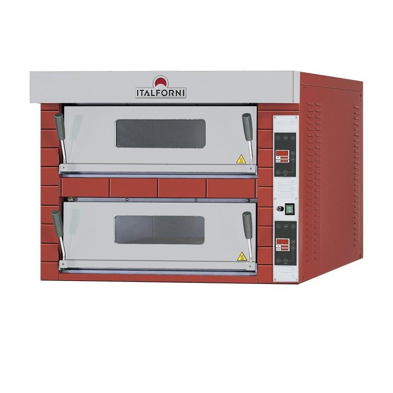Four à pizza 2x4 pizzas L850 Série TEKNO Italforni Furnotel_0