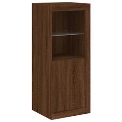 Helloshop26 - Buffet bahut commode armoire meuble de rangement organisateur cuisine salle de séjour salon avec lumières LED 41 x 37 02_0029922 - 300_0