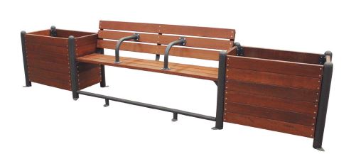 Jardinière et banc  pour les personnes âgées - PLUS SENIOR_0