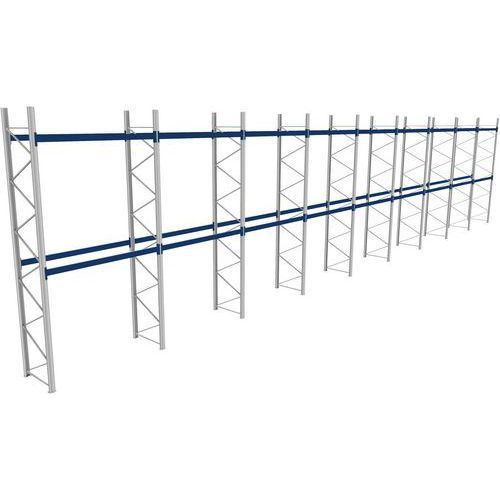 RACK 1 DÉPART + 8 SUIVANTS LXLXH 2700X25500X5500 600KG 2 NIV - BITO