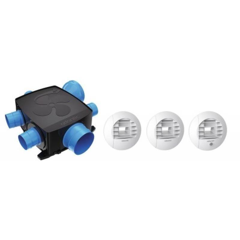 Kit Vmc Hygrocosy Basse Consommation Flex T3 A T7 A Piles
