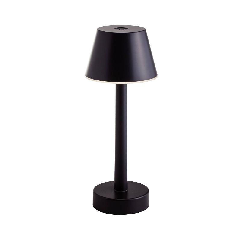 LINDBY LUMINAIRE LED RECHARGEABLE GAJA, NOIR, USB, IP44, RGBW, À INTENSITÉ