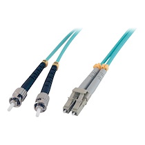 MCL 1M ST/LC CÂBLE INFINIBAND ET À FIBRES OPTIQUES COULEUR AQUA