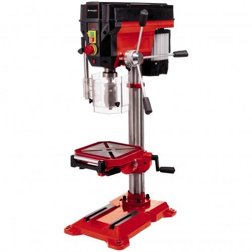 PACK PERCEUSE À COLONNE 750W + ÉTAU + COFFRET DE FORETS À MÉTAUX EINHELL
