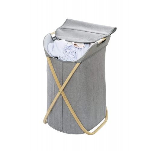 PANIER À LINGE - BAHARI - BAMBOU ET COTON - 79 L WENKO