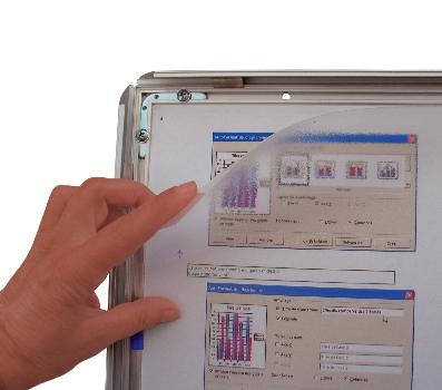 PANNEAU AFFICHAGE CLIC CLAC L\'UNITÉ A4 - MANUTAN COLLECTIVITÉS