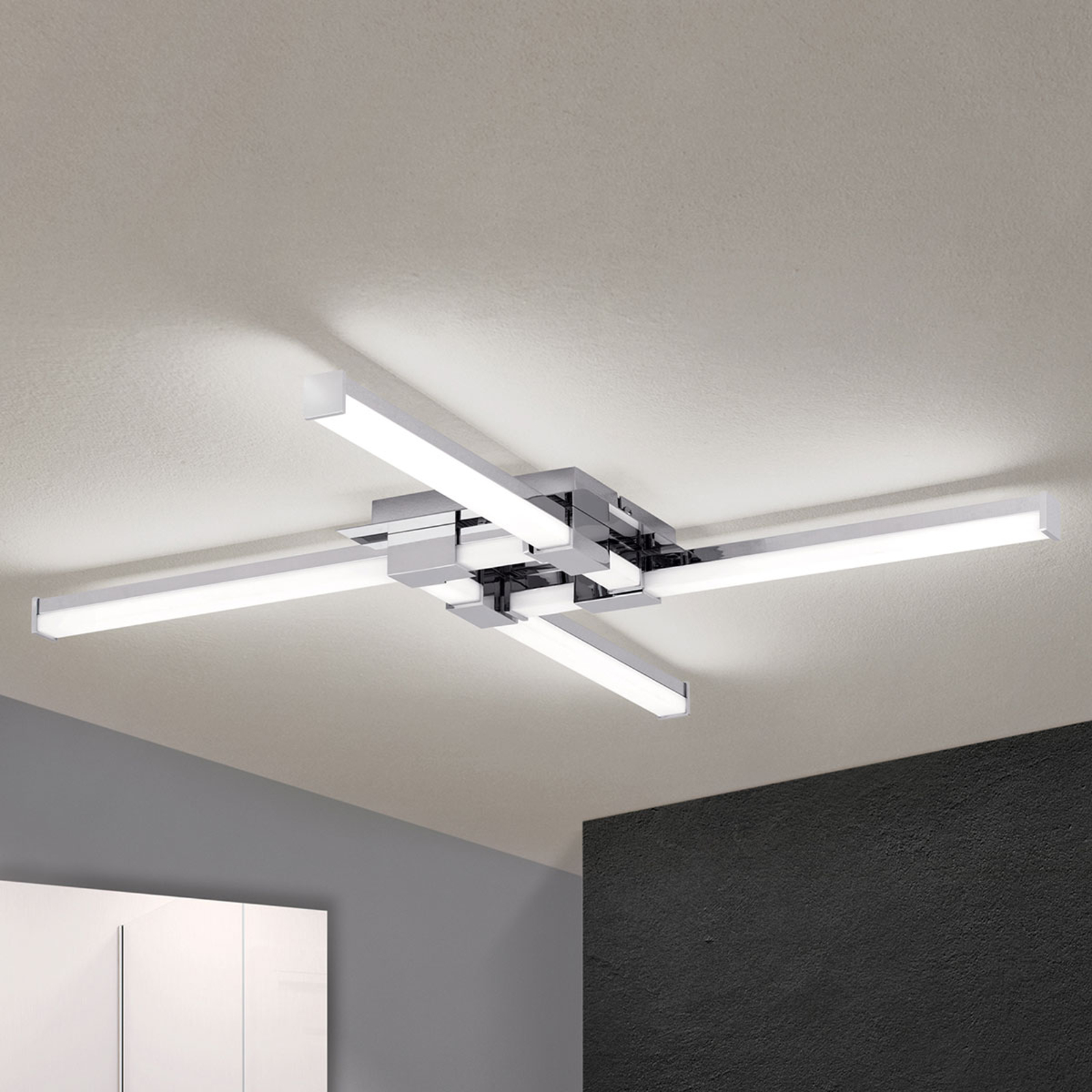 ORION PLAFONNIER LED DE SALLE DE BAIN À 4 LAMPES ARGO