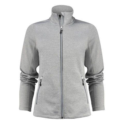 PRINTER RED POWERSLIDE SWEATSHIRT FULLZIP FEMMES GRIS MÉLANGÉ - TAILLE L