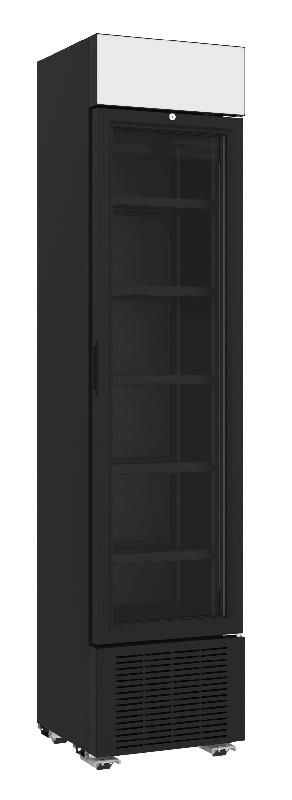 Réfrigérateur 1 porte en verre noir 232l l450 7464.0200 combisteel_0
