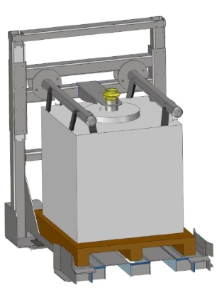 Station de remplissage et pesage pour big bags - usage industriel et transaction commerciale_0