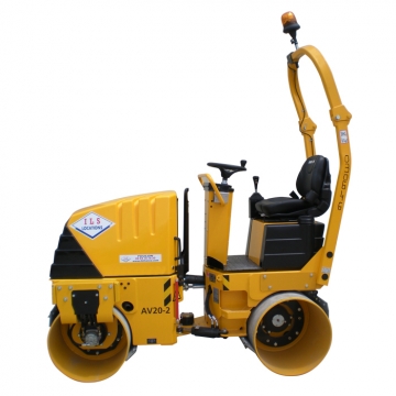 Rouleau tandem 1t7 - 1m - compactage enrobés et sous-couches sur petits et moyens chantiers_0