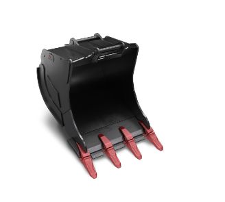 S45 godet d'excavation Rototilt - 350 L - Puissant et optimisé_0