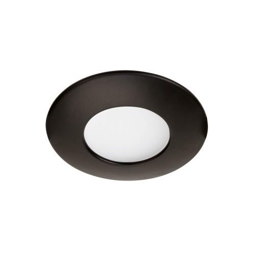 SPOT LED ENCASTRÉ FIXE - 6W - 4000K - NOIR - AQUAFLAT ARIC