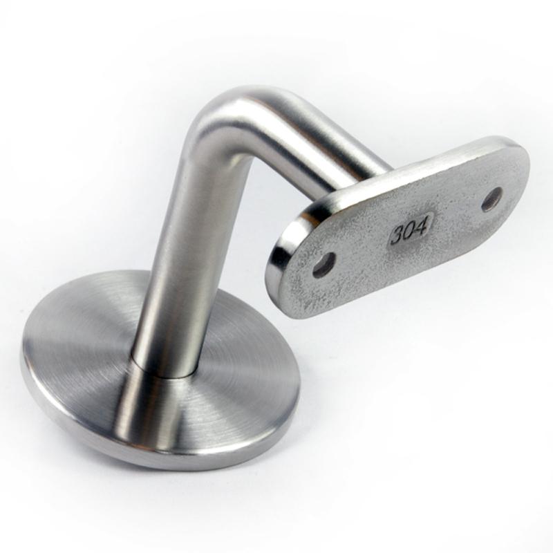 SUPPORT MURAL FIXATION CENTRALE INOX 304 - PLAT