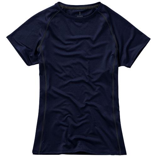 T-shirt Cool Fit manches courtes pour femme Kingston - col ras du cou, tissu extensible et détails réfléchissants_0